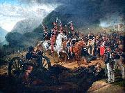 Horace Vernet Battle of Somosierra. oil painting